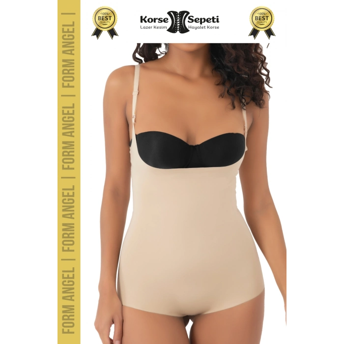 #Korse İz Yapmaz Göstermeyen Kaymaz Doku Toparlayıcı Sıkılaştıran Lazer Kesim String Korse - 2 Adet