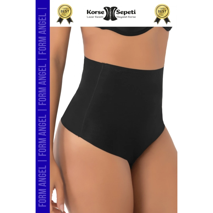 #Korse İz Yapmaz Göstermeyen Kaymaz Doku Toparlayıcı Sıkılaştıran Lazer Kesim String Korse - 5 Adet