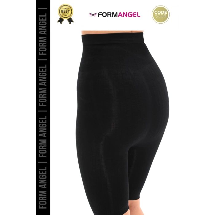 #Korse Lazer Kesim Dikişsiz İz Göstermeyen Toparlayıcı Kaymaz Selülit Önleyici Paçalı Korse - 1 Adet