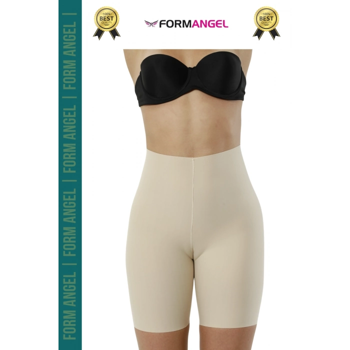 #Korse Lazer Kesim İz Göstermeyen Kaymaz Toparlayıcı Sıkılaştırıcı Paçalı Hayalet Korse - 2 Adet