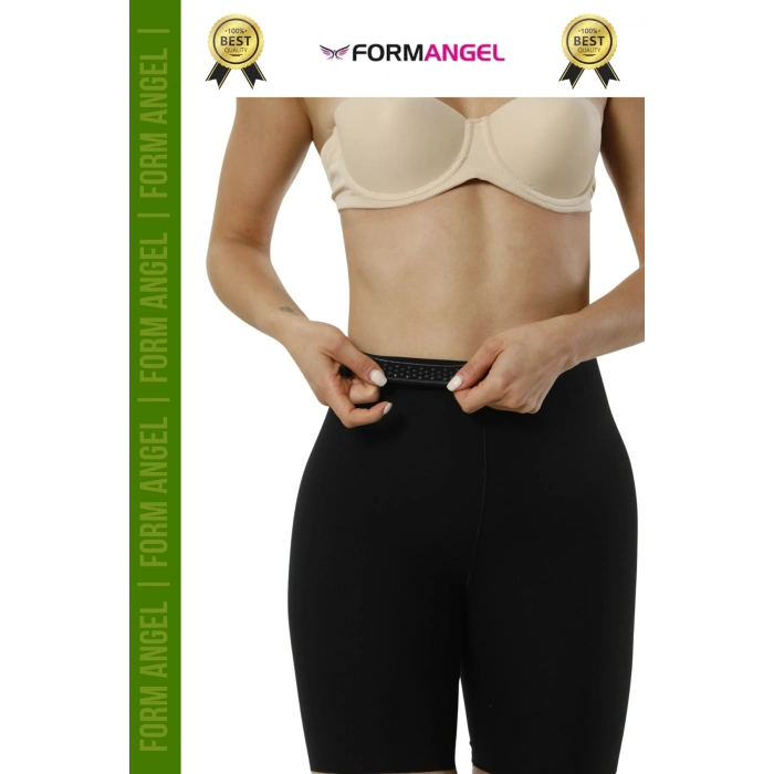 #Korse Lazer Kesim İz Göstermeyen Kaymaz Toparlayıcı Sıkılaştırıcı Paçalı Hayalet Korse - 3 Adet