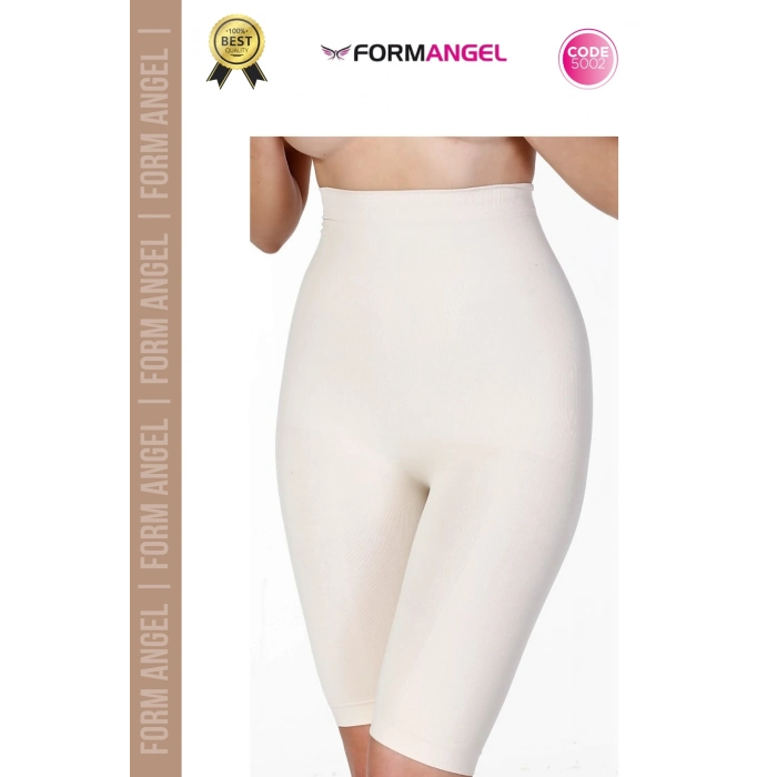 #Korse Lazer Kesim İz Göstermez Toparlayıcı Kaymaz Kadın Yüksek Bel Uzun Paçalı Korse - 3 Adet