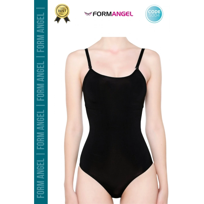 #Korse Lazer Kesim Seamless İz Göstermeyen Toparlayıcı Kaymayan Çıtçıtlı Slip Body Korse - 5 Adet