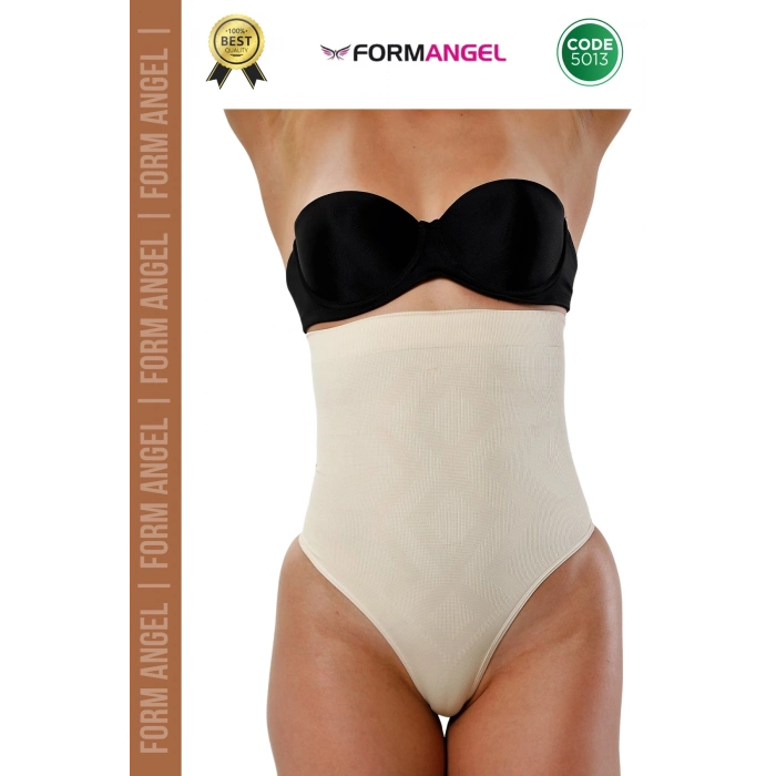 #Korse Seamless Dikişsiz Toparlayıcı Vücut Şekillendiren Kaymaz Yüksek Bel String Korse - 3 Adet