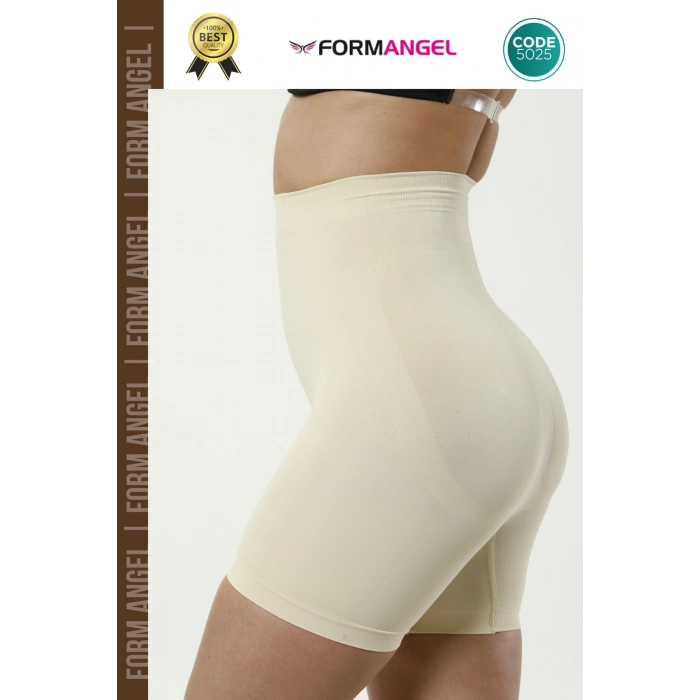 #Korse Seamless Dikişsiz Vücut Şekillendirici Kaymaz Kadın Toparlayıcı Mini Şort Korse - 4 Adet