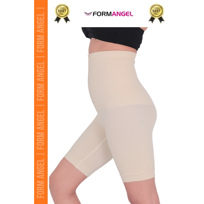 #Korse Vücut Bel Popo Şekillendiren Sıkılaştırıcı Fermuarlı Paçalı Klasik Toparlayıcı Korse - 4 Adet