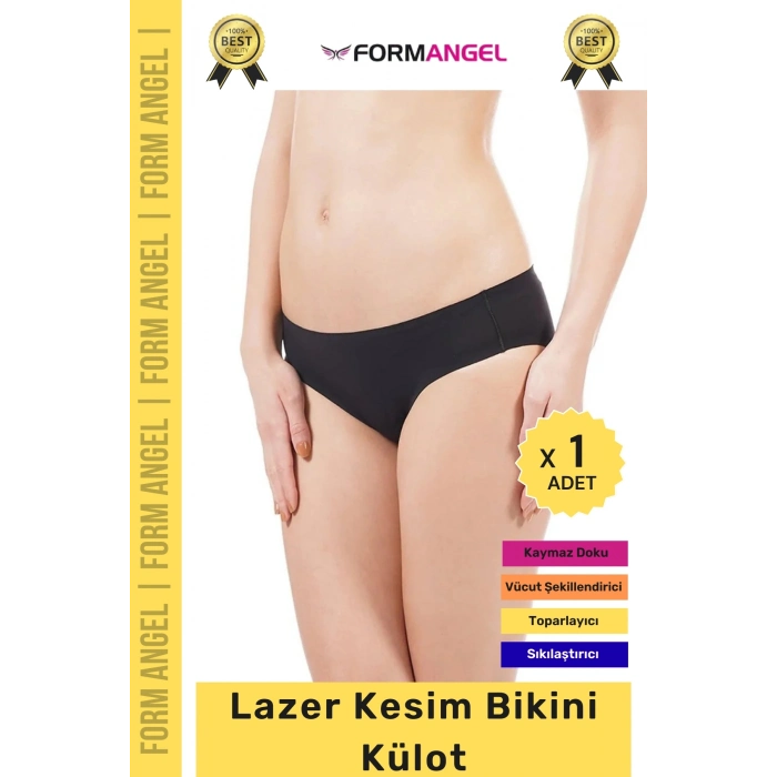 #Külot Dikişsiz İz Göstermeyen Belli Etmeyen Esnek Rahat Lazer Kesim Hayalet Bikini Külot - 1 Adet