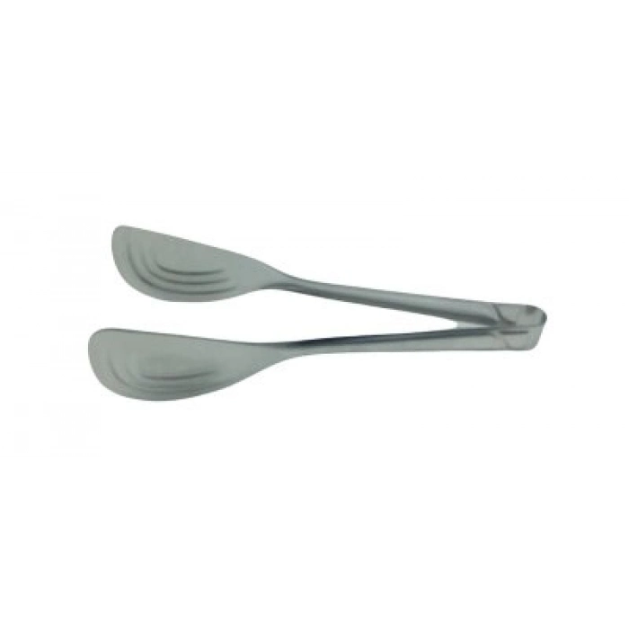 Özel Üretim Paslanmaz Çelik Geniş Pala Şık Gereç Sunum Aparatı Lüks Pasta Servis Maşası Metal