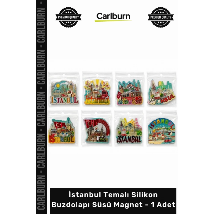 #Magnet Kaliteli Turistik Hediyelik Şehir Tasarımlı İstanbul Temalı Silikon Buzdolapı Süsü Magnet