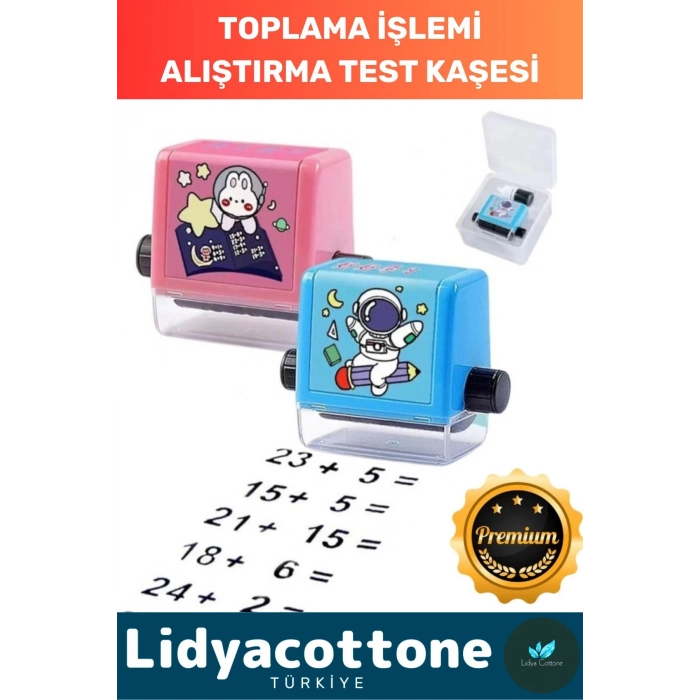 Matematik Çocuk Okul Toplama İşlemi Alıştırma Test Kaşesi Mürekkepli Test Çalışma Eğitici Öğretici