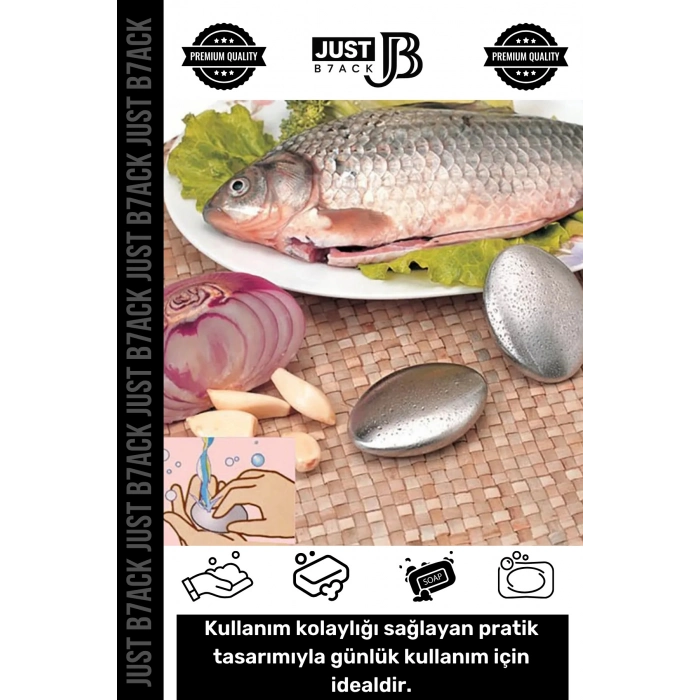 #MetalSabun Keskin Koku Giderici 304 Sınıfı Paslanmaz Çelik Çevre Dostu Tasarruf Kokusuz Metal Sabun