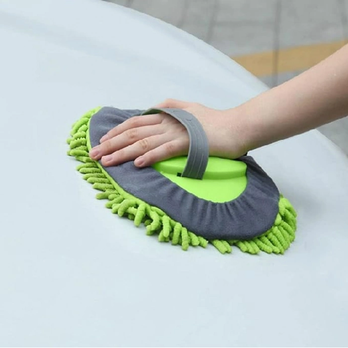 #Fırça Uzun Saplı Teleskopik 180 Derece Dönen Çiziksiz Profesyonel Araç Yıkama Mikrofiber Fırça