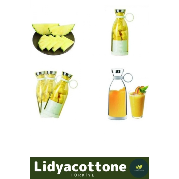 Mini Blender Özel Seri Su Geçirmez Tasarım Kablosuz Şarjlı Dayanıklı Kamp Spor Piknik Taşınabilir