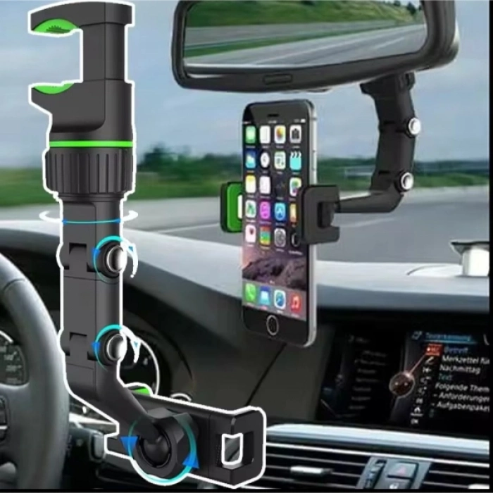 Özel Üretim 1080 Derece Dönen Hareketli Esnek Ayarlanabilir Güçlü Sağlam Multifonksiyon Araç Telefon