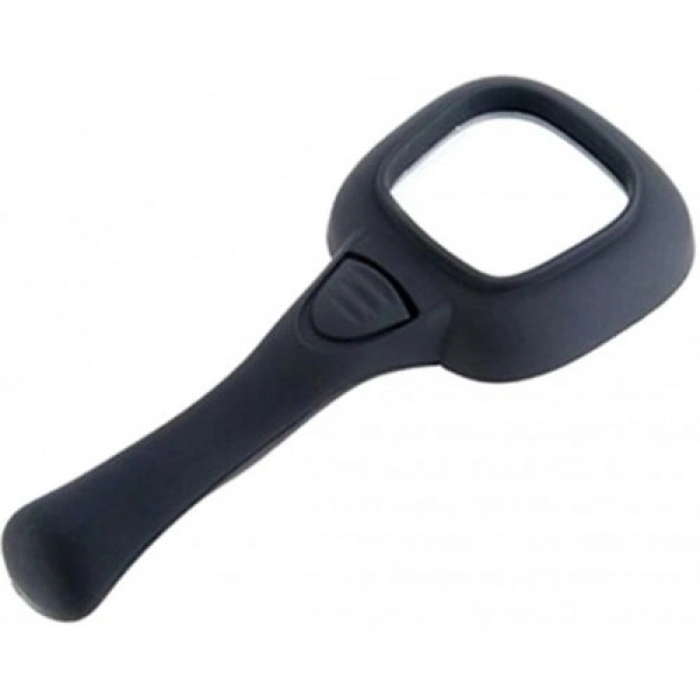 #Büyüteç Sahte Para Kontrol Merceği Sabit Ayaklı Profesyonel 6 Ledli Mor Işıklı Büyüteç 60mm