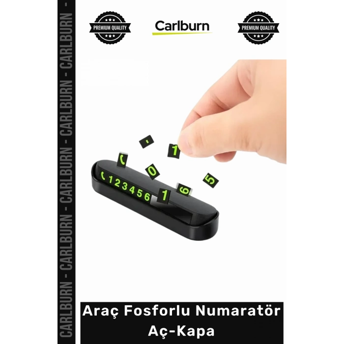 #Numaratör Şık Tasarım Pratik Mıknatıslı Magnetli Rakamlı Fosforlu Araç Fosforlu Numaratör Aç-Kapa