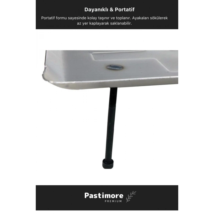 Ocak Üstü Ahşap Kulp Yufka Gözleme Ekmek Katmer Hamur Için Portatif Izgara Kamp Piknik Pişirme Sacı