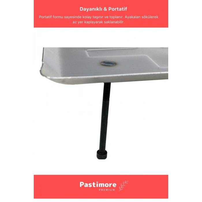 Ocak Üstü Ahşap Kulplu Yufka Gözleme Ekmek Katmer Hamur Için Portatif Izgara Ocak Üstü Pişirme Sacı