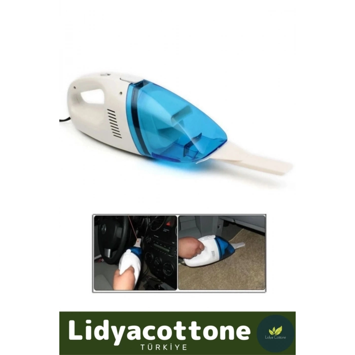 Oto Araç Süpürgesi Otomobil Koltuk Bagaj Kaliteli 12v Uzatma Kablolu Kuvvetli