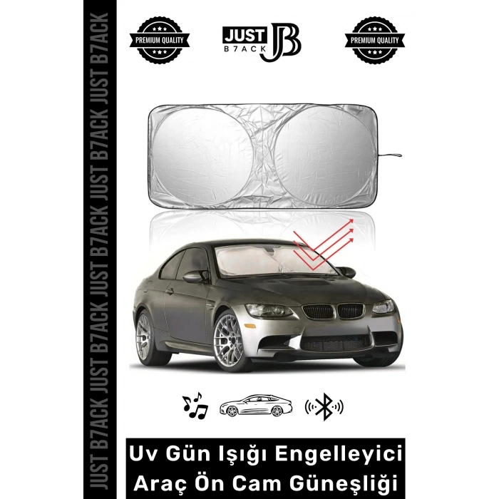 #OtoGüneş Isı Yalıtım Uv Gün Işığı Engelleyici Çift Katmanlı Katlanabilir Dayanıklı Araba Güneşliği