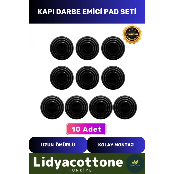 Otomobiller Için Kapı Çarpma Önleyici Araba Araç Bagaj Kapısı Darbe Ses Emici 10 Adet