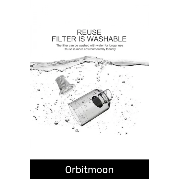 Özel Seri 9000Pa Çekiş 4000mAh Pil Otomatik Aydınlatmalı Taşınabilir Katlanabilir Araç Süpürgesi