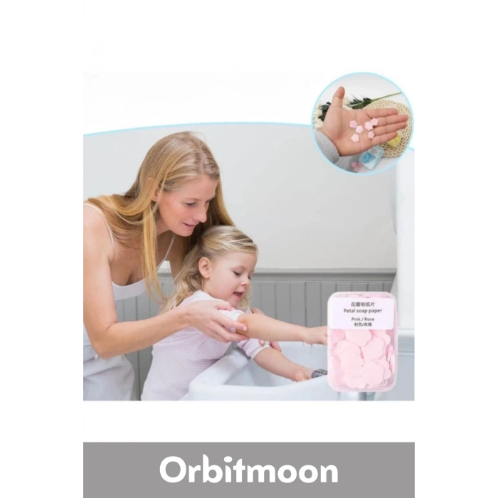 Özel Seri Dış Mekan Çok Dilimli Taşınabilir Kamp Çocuk Tuvalet Pratik Çiçek Desenli Sihirli Sabun