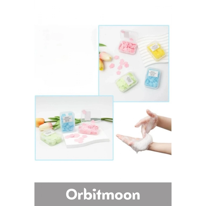 Özel Seri Dış Mekan Çok Dilimli Taşınabilir Kamp Çocuk Tuvalet Pratik Çiçek Desenli Sihirli Sabun