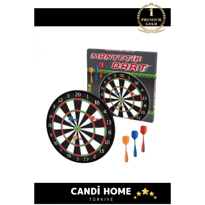 Özel Seri Eğitici Zeka Geliştirici Öğretici Eğlence Aile Manyetik Dart Küçük Boy Çap 33 Cm