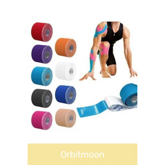 Özel Seri Etkili Büyük Boy Kas Eklem Bel Bacak Kol Boyun Sırt Omuz Karın Ağrı Isı Bandı 5cm x 5m