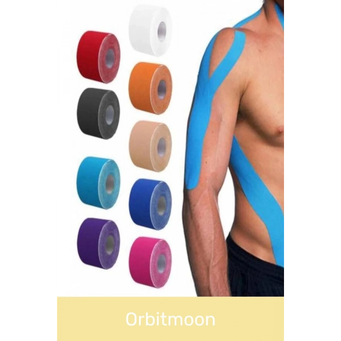 Özel Seri Etkili Büyük Boy Kas Eklem Bel Bacak Kol Boyun Sırt Omuz Karın Ağrı Isı Bandı 5cm x 5m