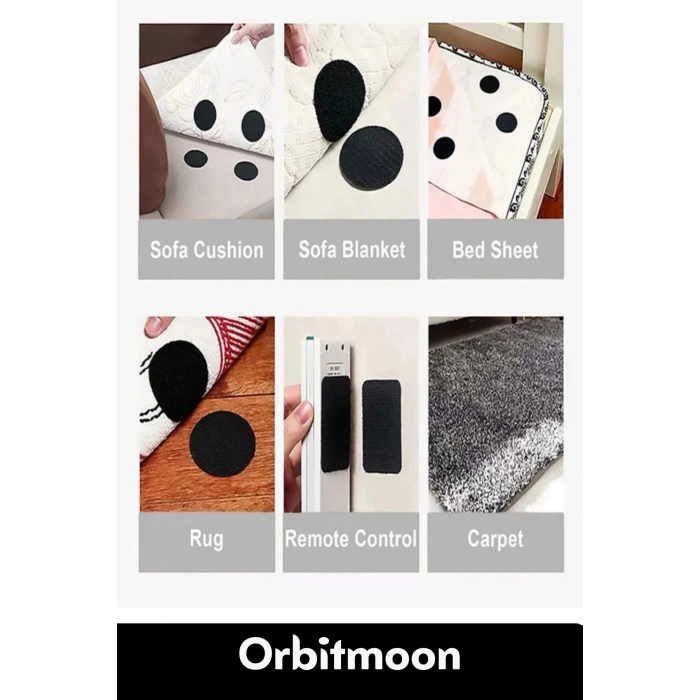 Özel Seri Kendinden Yapışkanlı Halı Kilim Sabitleyici Koltuk Kaydırmaz Yıkanabilir 30 Adet Cırt Bant