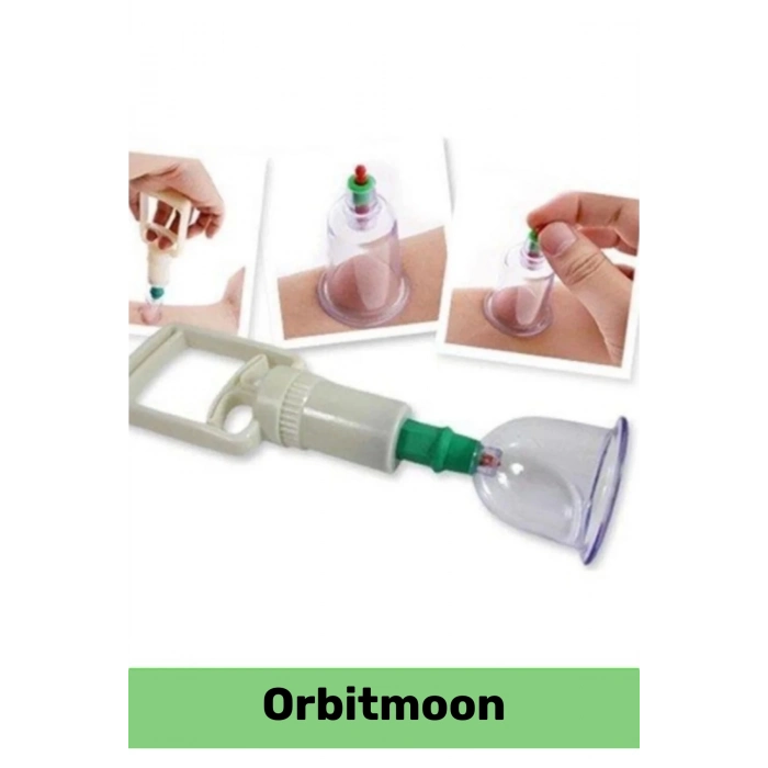 Özel Üretim Canlandırıcı Selülit Çatlak Giderici Vakumlu Masaj Aleti 12li Kupa Çekme Hacamat Seti