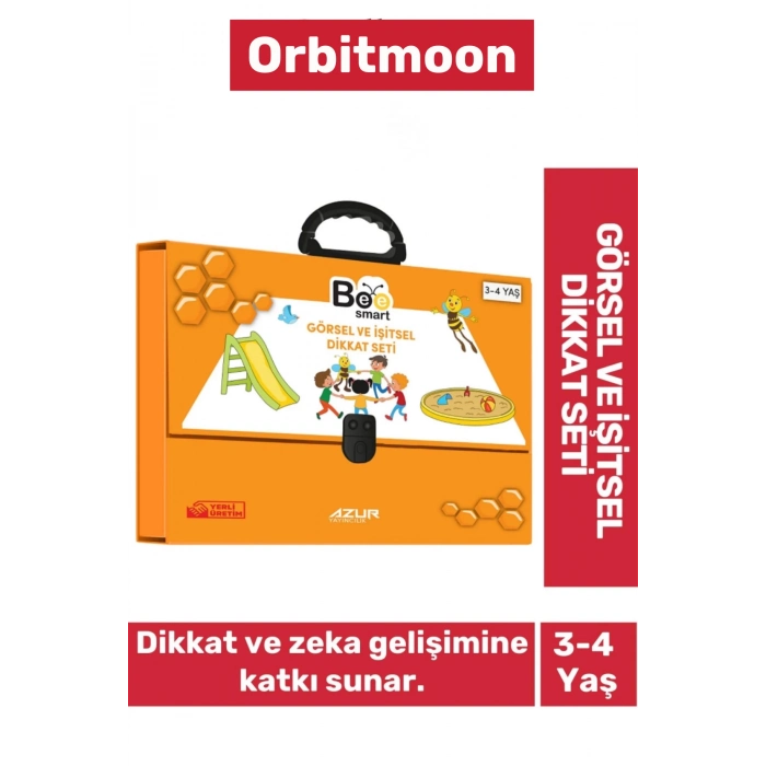 Özel Seri Zeka Geliştirici Okul Çocuk Anne Eğitici Öğretici Görsel ve İşitsel Dikkat Seti 3-4 Yaş