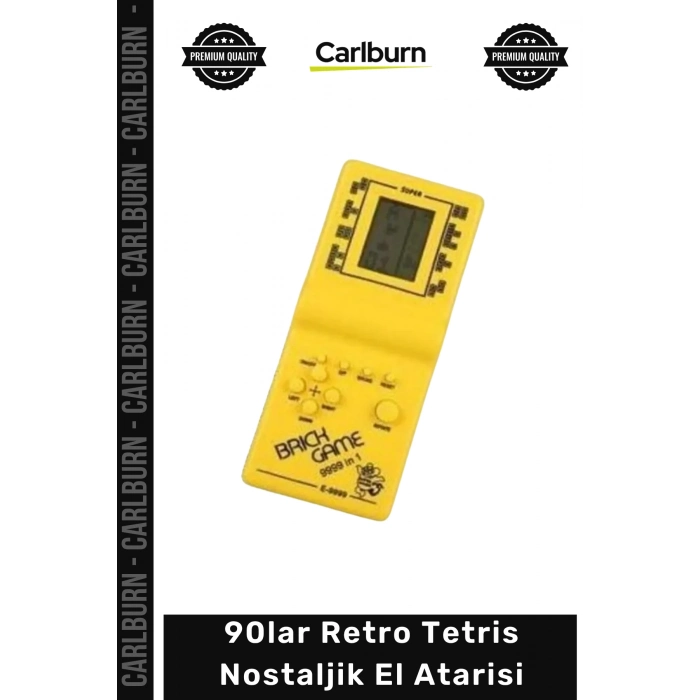 Özel Üretim 90lar Popüler Retro Oyun Konsolu Zeka Geliştiren Hediye Tetris Nostaljik El Atarisi