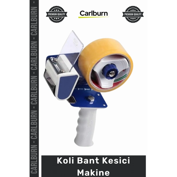 Özel Üretim Dayanıklı Metal Gövde Ergonomik Sap Keskin Bıçaklı Profesyonel Ayarlı Koli Bant Kesici Makine