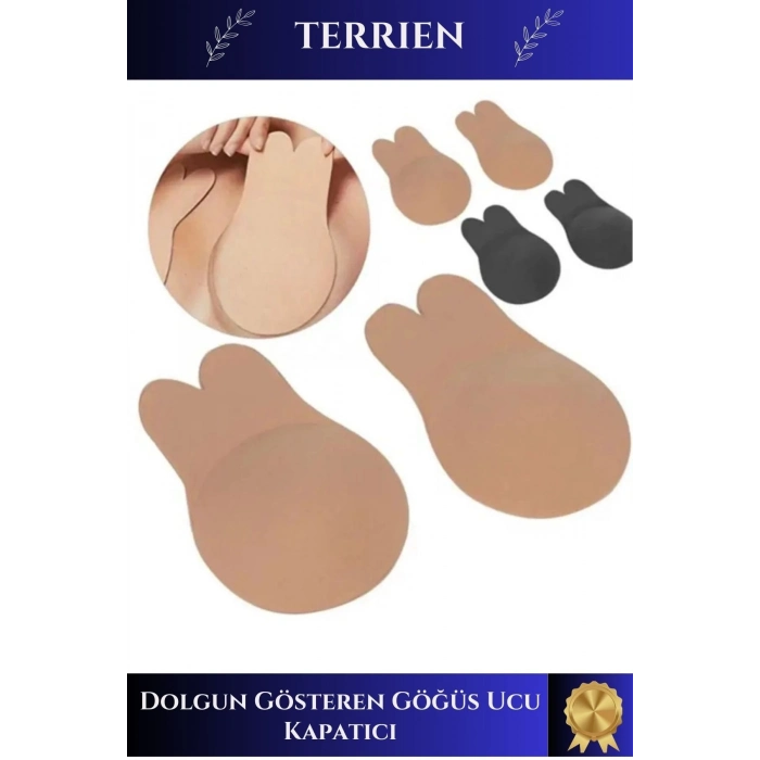 Özel Üretim Dikişsiz Göğüs Dikleştirici Dolgun Gösteren Göğüs Ucu Kapatıcı Dikleştirici Sütyen