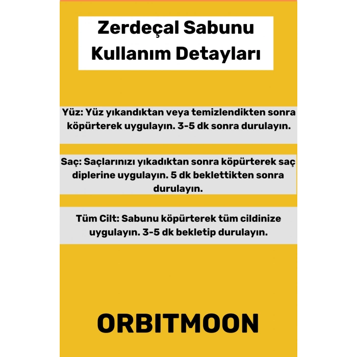Özel Üretim Doğal El Yüz Saç Vücut Cilt Güzel Kokulu Leke Karşıtı Orijinal Zerdeçal Ekstraktı Sabunu
