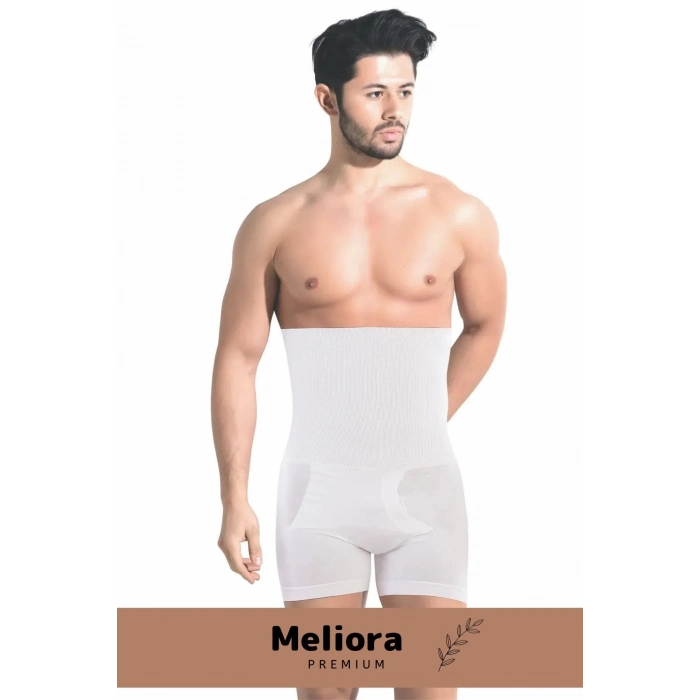 Özel Üretim Fit Görünüm Sağlayan Inceltici Rahat Atlet Ve Boxer Inceltici Erkek Korse 2li Set