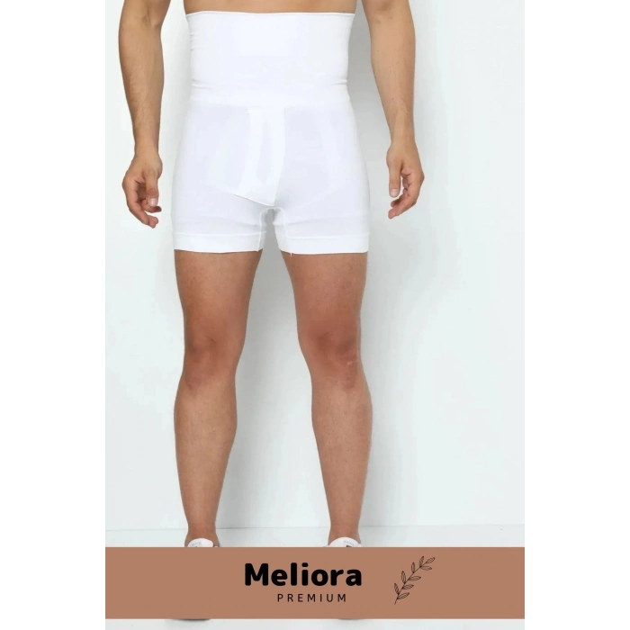 Özel Üretim Fit Görünüm Sağlayan Inceltici Rahat Atlet Ve Boxer Inceltici Erkek Korse 2li Set