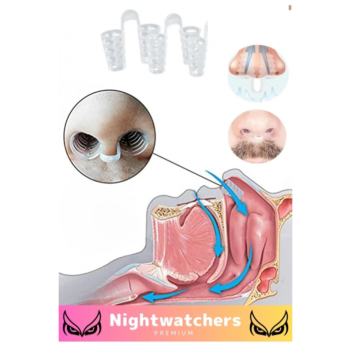 Özel Üretim Horlama Azaltıcı Nefes Alıp Verme Rahatlatıcı Uyku Önleyici Burun Delik Aparat 20li Set