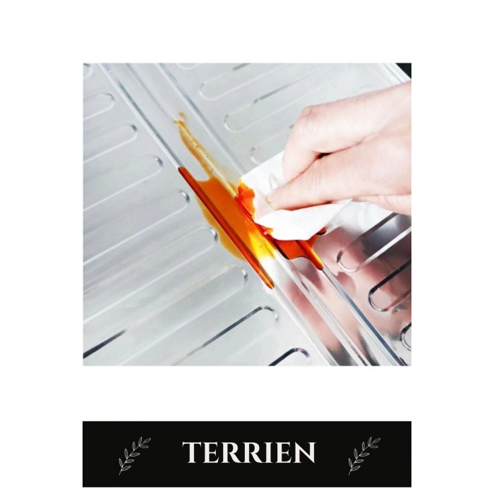 Özel Üretim Katlanabilir Isıya Dayanıklı Paslanmaz Kızartma Pişirme Yağ Koruyucu Alüminyum Paravan