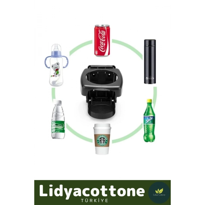 Özel Üretim Katlanan Bardak Şişe İçecek Tutucu Pratik Portatif Araba Ofis Koltuk Masa