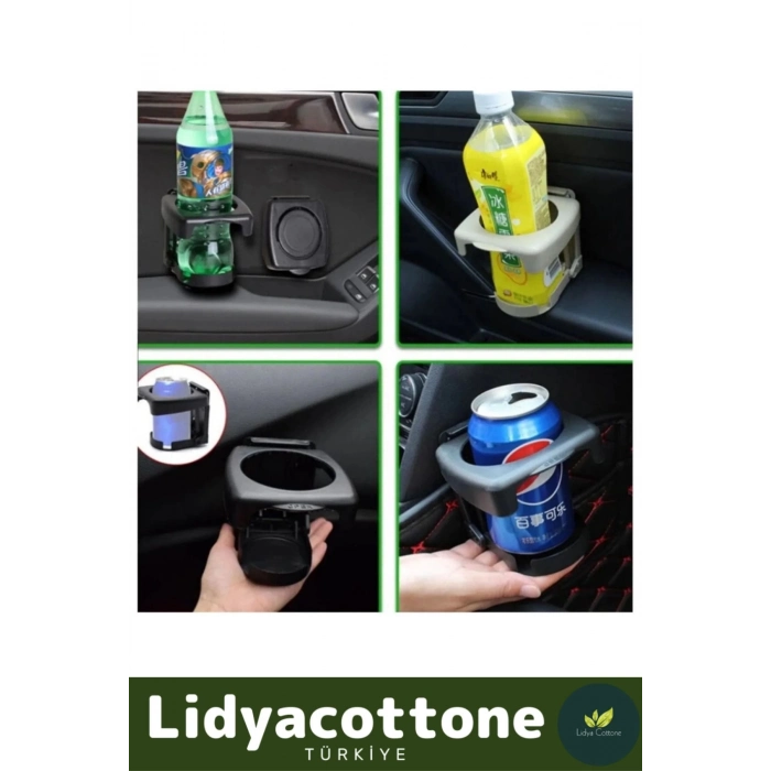Özel Üretim Katlanan Bardak Şişe İçecek Tutucu Pratik Portatif Araba Ofis Koltuk Masa