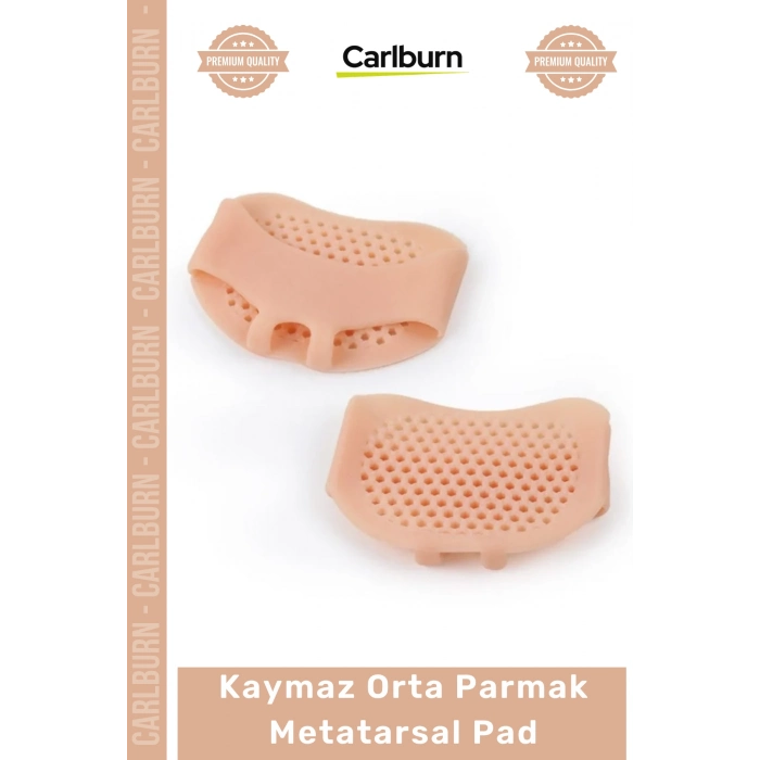 Özel Üretim Kaymaz Nefes Alan Hava Delikli Ayakkabı Destekli Ön Ayak Orta Parmak Metatarsal Pad