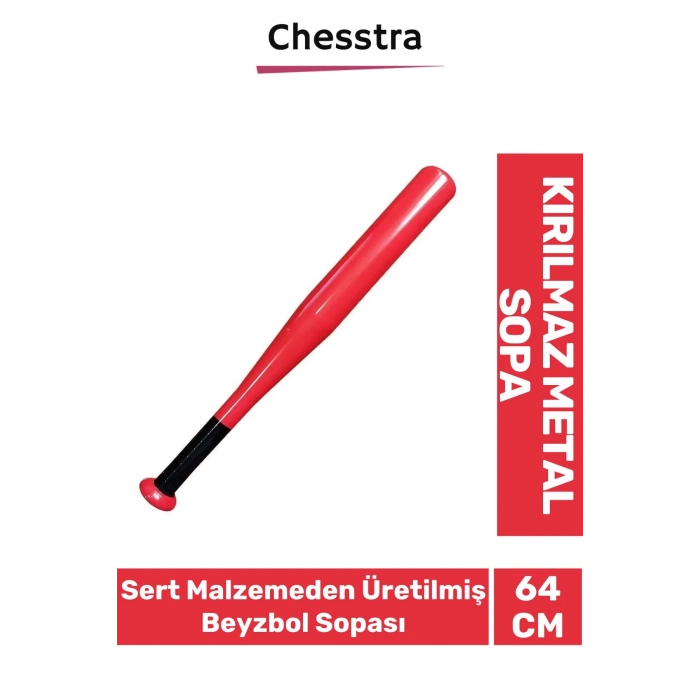 Özel Üretim Modern Zarif Kırılmaz Rahat Kavrama Kaliteli Metal Baseboll Beyzbol Sopası 64 Cm