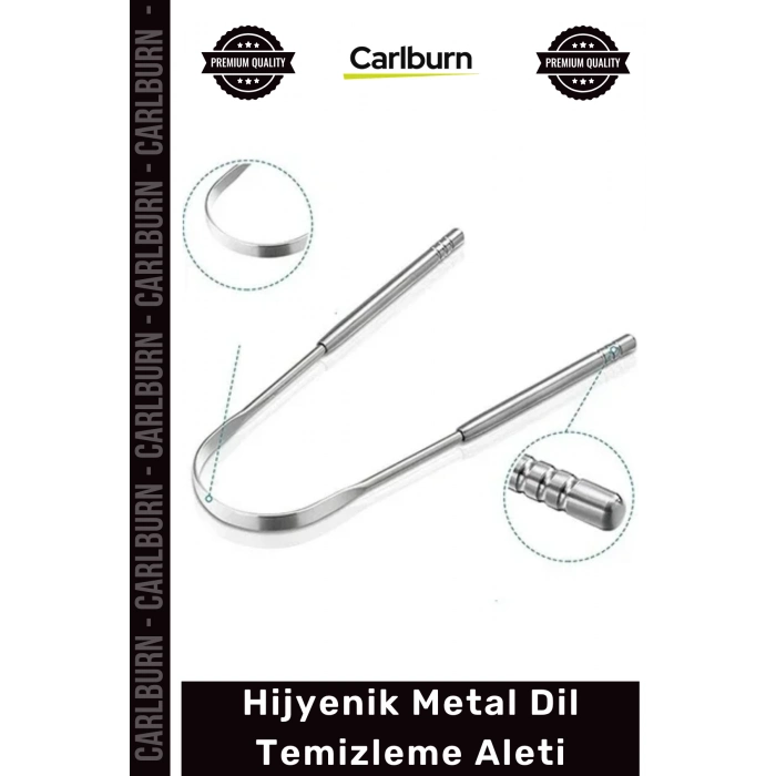 Özel Üretim Paslanmaz Çelik Hijyenik Ağız Kokusu Önleyici Ergonomik Şık Metal Dil Temizleme Aleti