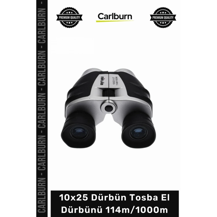 Özel Üretim Profesyonel Su Geçirmez Kompakt Net Zoom 10x25 Dürbün Tosba El Dürbünü 114m/1000m