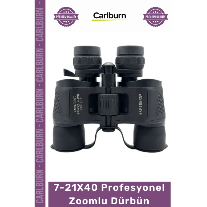 Özel Üretim Rapidmen Porro Prizma Asferik UV Koruma Geniş Açılı 721X40 Profesyonel Zoomlu Dürbün