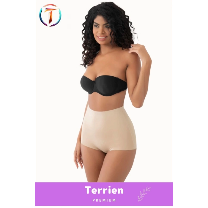 Özel Üretim Sıkılaştırıcı İz Göstermeyen Toparlayıcı Şekillendirici Kaymaz Lazer Kesim Slip Korse